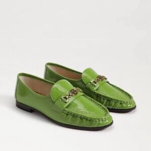 Sam Edelman Lime Patent Loafers